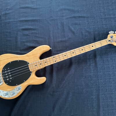 1982 Music Man Stingray Bass - Natural-OHSC image 11