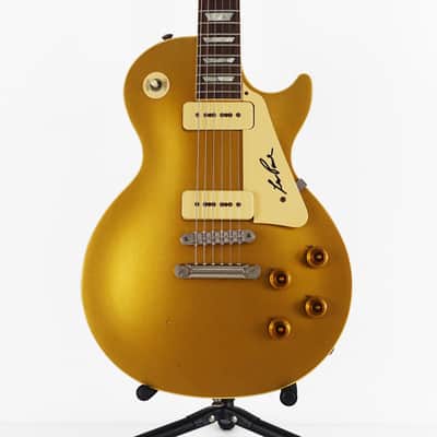 1988 Gibson Les Paul Showcase Edition Goldtop 1956 Reissue 56 RI Signed image 1