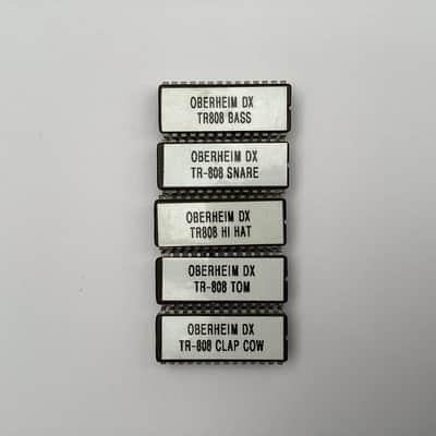 Custom Roland TR-808 Eprom Drumkit For The Oberheim DX.