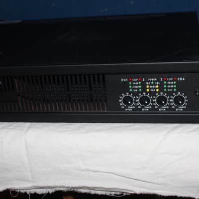 QSC CX204V Four Channel 300 W Per Channel Direct 70 V Power Amp (2 Available) image 4