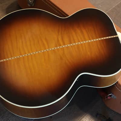 2016 Gibson Custom Shop SJ-200 Vintage Series Torrified Adirondack Jumbo Acoustic Guitar Sunburst + OHSC image 13