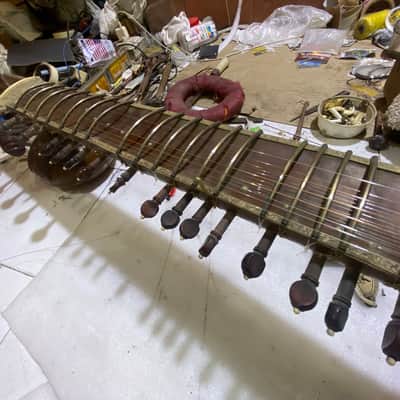 Kanai Lal, Vintage Professional Sitar around 45 to 50 yrs. old Ravi Shankar style, concert Sitar, amazing sound image 8
