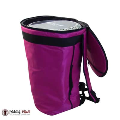 ZAZA - Professional Colorful Doumbek/Darbuka ClassicSize - Bag Carry Case - Premium Nylon Fabric Gig-bag - Turquoise image 5
