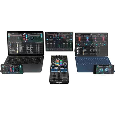 Reloop  Reloop Mixtour Pro Portable 4-Deck DJ Controller 2025 - BLACK image 10