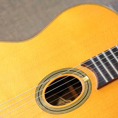 Dell’Arte Jimmy Rosenberg Signature Natural Acoustic/ Electric Gypsy Jazz Guitar + Case image 7
