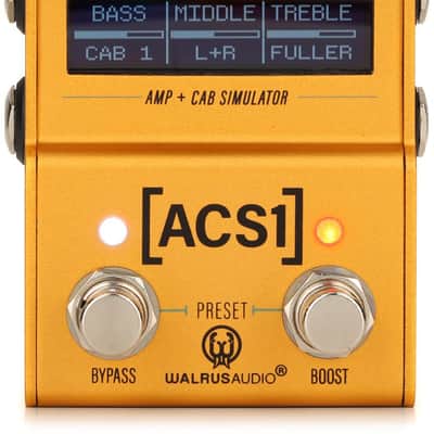 Walrus Audio Mako MKII ACS1 Amp and Cab Simulator Pedal image 1