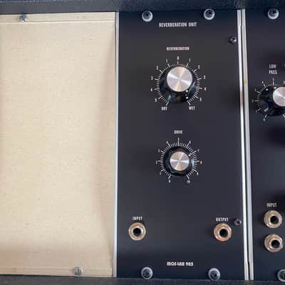 Mos-lab 914 Fixed Filter Bank and 905 Reverberation Unit 21st century - black image 4