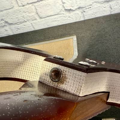 Silvertone 1457 Electric w/Case Amp (1960s) image 10