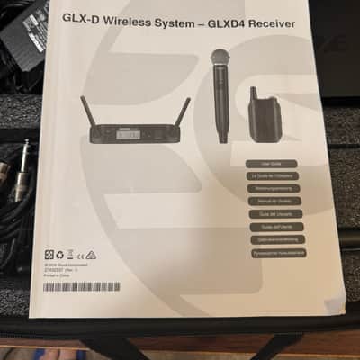 Shure Shure Beta-98H + Wireless System GLX-D + GLXD4 - Receiver image 6