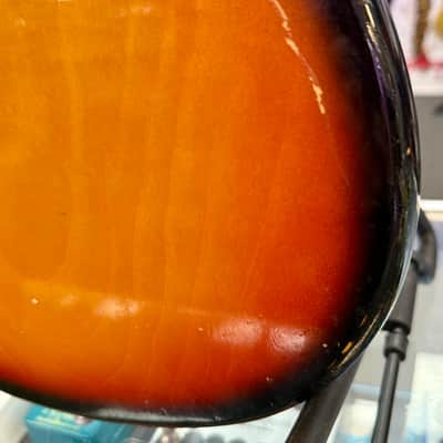 Teisco Shark Fin Bass Made In Japan, Burst Vintage '60s- Pre Owned image 18