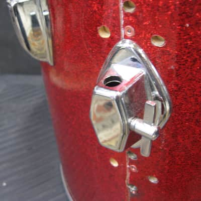 Ludwig 12X16" Concert Tom Late 70's - Red Sparkle image 4