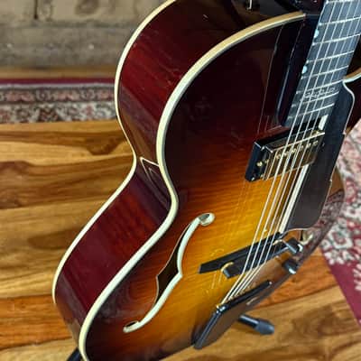 Eastman AR480CE John Pisano 30th Anniversary Sunburst - 2,651 kg - NEW image 8