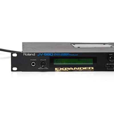 Roland JV-880 Expanded Synthesizer Sound Module 90's Pop Expansion Rackmount Synth image 4