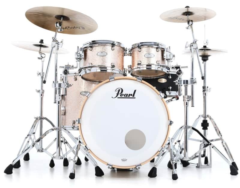 Pearl Music City Custom Reference One 4-piece Shell Pack - Bright Champagne Sparkle image 1