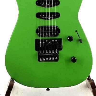 Jackson American Series Soloist SL3 Electric Guitar - Satin Slime Green Ser# JAS2202251 image 5