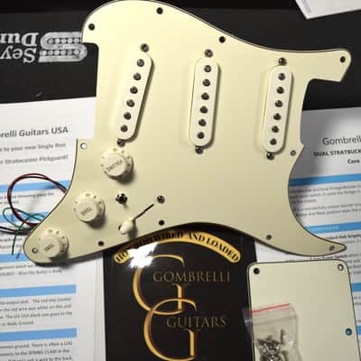 Dual Stratbucker Core™  SSS 1993 Loaded Fender Pickguard Stratocaster Hot Wired