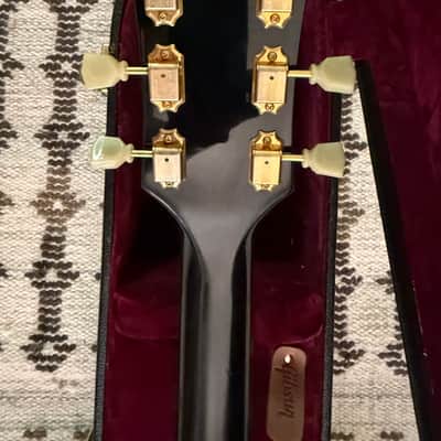 Gibson Les Paul 1957 - VOS Custom 2 Pickup Black Beauty with Bigsby image 6