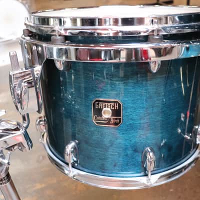Gretsch Catalina Birch 4pc Drum Kit Set 22/14/12/10" Caribbean Blue image 3