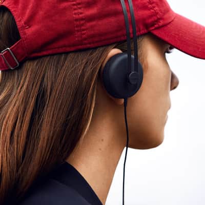 AIAIAI Tracks On-Ear Headphones Standard 3.5mm with Mic, Black image 8