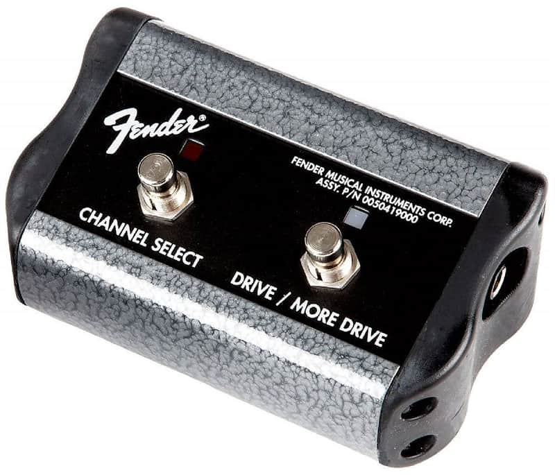 Fender 099-4062-000 2-Button Footswitch with 1/4" Jack for Hot Rod Series image 1