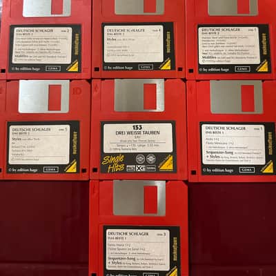 Yamaha PSR-340 floppy disc - styles - sounds image 9
