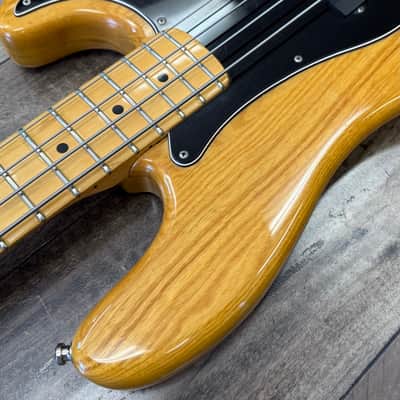 1979 Fender Precision Bass with Maple Fretboard - Natural image 5