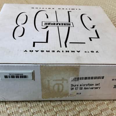 SHURE 75th Anniversary SM57 & SM58 Collector Set in LTD ED Box image 7