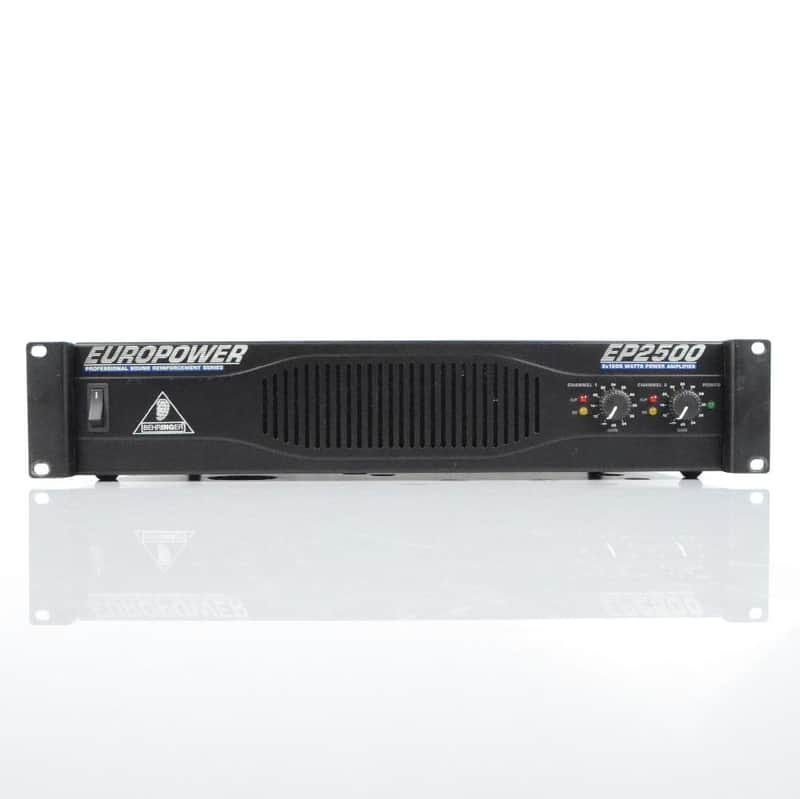 Behringer Europower EP2500 2 x 1200-Watt Power Amplifier image 1