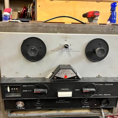 Silvertone 5234 monaural tape recorder reel to reel 1960s image 2