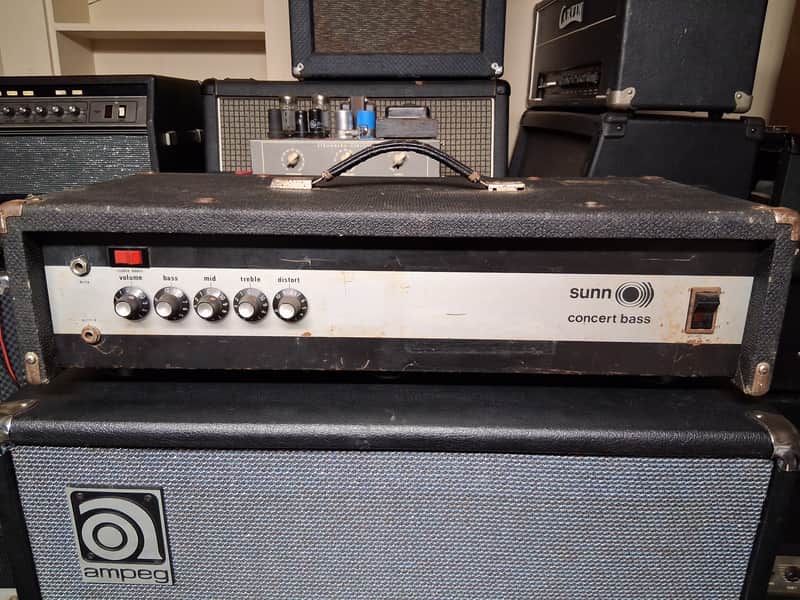 1973 Sunn Concert Bass Head