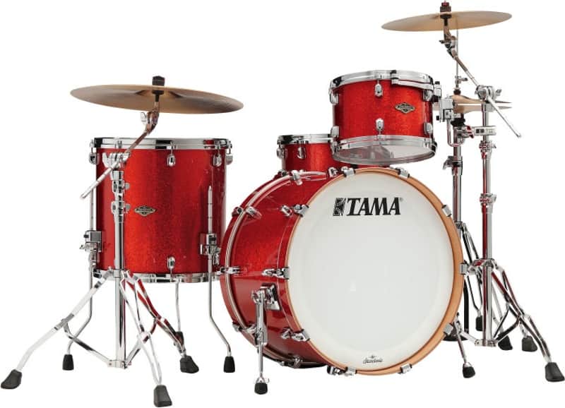 Tama Starclassic Walnut/Birch 3-piece Shell Pack - Garnet Red Sparkle image 1