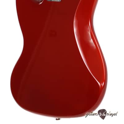 Squier Vintage Modified Jazz Bass '70s - Candy Apple Red image 13