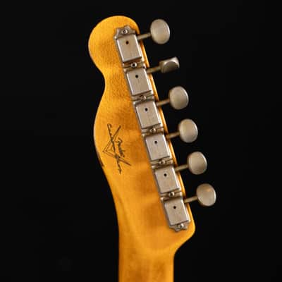 Fender Custom Shop 1961 Telecaster Heavy Relic - Roasted Body/Shoreline Gold image 11