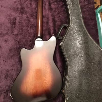 Guyatone Orpheum  Bass model 1202 Fixed Neck  1957-1962 Sunburst image 11