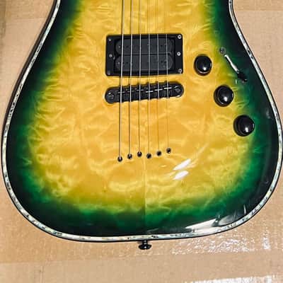 Schecter Hellraiser C-1 Passive 2016 - 2018 - Dragon Burst image 8