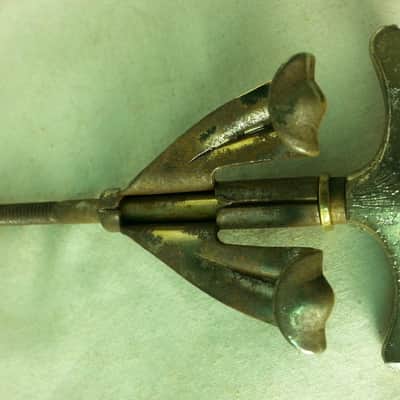 *Ludwig WFL 1x Bass Drum Tension Rods/Claws 3 7/8" Nickel Vintage 50s Classic F* - Fair / 6.95/24.95 image 3