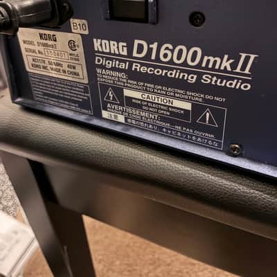Korg D1600 MKII w/ Orignal Manual and Extra Cables image 8