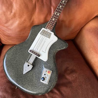 Wandre Spazial Bass - Black Sparkle - 1962 / 1963 image 6
