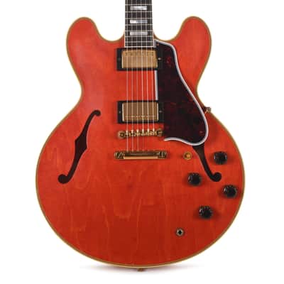 Gibson Custom Shop Murphy Lab 1959 ES-355 Reissue Stop Bar Watermelon Red Light Aged (Serial #A960151) image 2