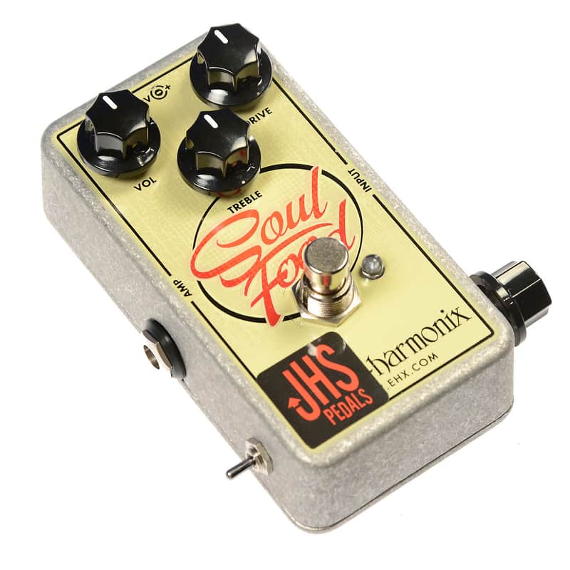 ソウルフード electro harmonix JHS オーバードライブ JHS Electro-Harmonix Soul Food with 