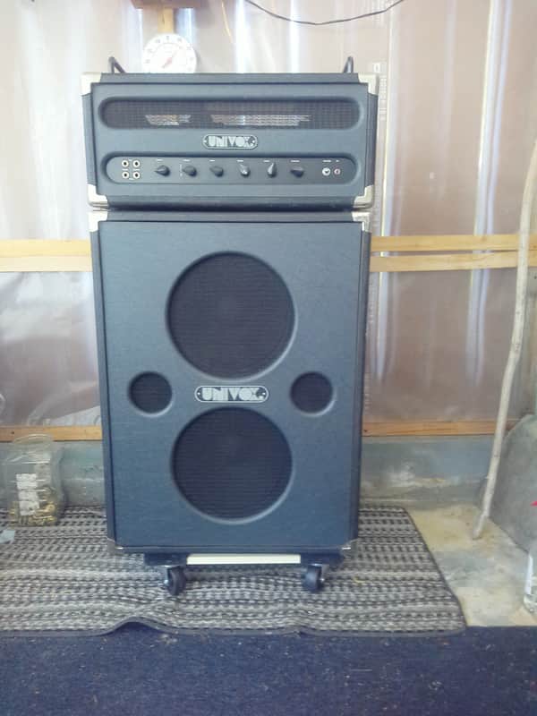 Univox  U 1246 / U 1205  bass/ guitar amplifier stack image 1