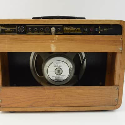 Legend Rock "N" Roll 50 Combo Guitar Amplifier Oak Cabinet image 6