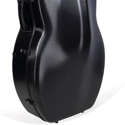 Crossrock 4/4 Cello Hard Case, Sturdy Carbon Fiber Composite with Wheels , Lightweight Flight Case Bild 1
