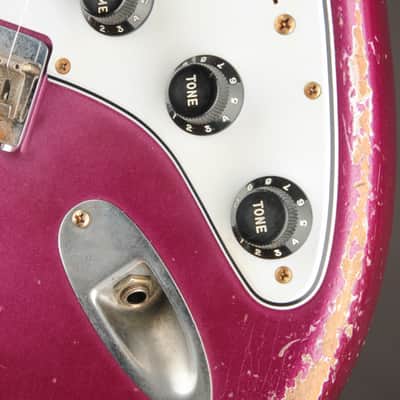Fender Masterbuilt Andy Hicks 1960 Stratocaster Ruby Star Red Metallic Heavy Relic (USED, 2025) image 3