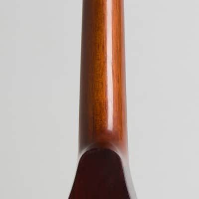 Vega  Style 201 Flat Back, Bent Top Mandolin (1916), ser. #34381, black tolex hard shell case. image 9
