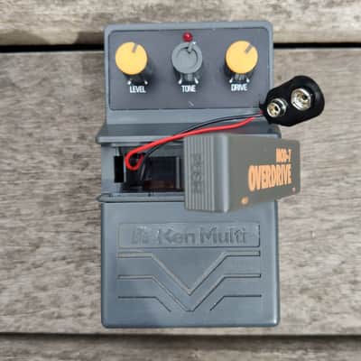 Vintage 4558 Chip Rare Early 80's MIJ Ken Multi Mod-7 Overdrive Pedal 1979-1983 Same As Aria AOD-1 image 8