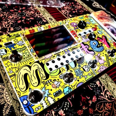 Tonevo Graffiti Acrylic Protection Cover for MOOER GE1000/GE1000Li Pedal, Price include the import duty to US buyer image 2
