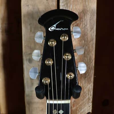 Ovation 1719 Custom Acoustic/Electric Guitar Legend White w/OHSC image 8