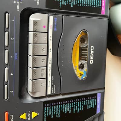 Casio DJ-1 (Rap Studio) Keyboard in OVP mit Demotape! 1994 - schwarz image 11