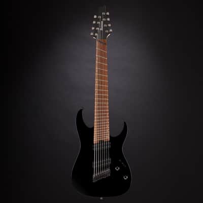 Ibanez Standard RGMS8-BK Multiscale 8-String Black - Electric Guitar image 2
